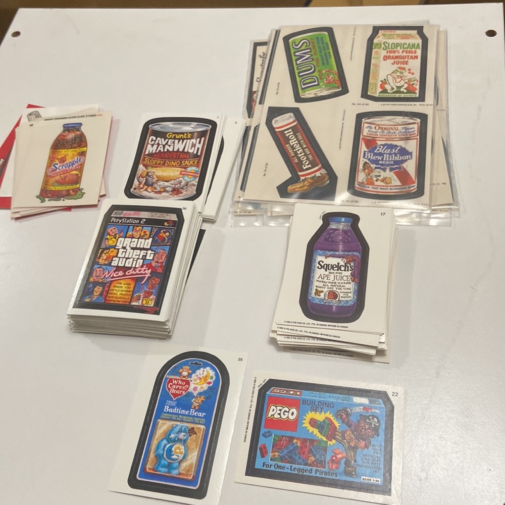 Topps Wacky Packages Assorted Sticker Bundle - Picture 2 of 7